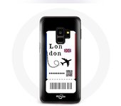 Coque pour Samsung Galaxy S9 Billet d'avion London
