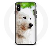 Coque Iphone XS Max Samoyede Blanc