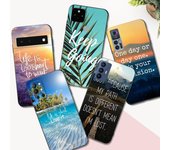 Funda de TPU negra para ZTE Blade A3, A5, A7, 2019, 2020, A31, A51, A71, A7S, V2020, L210, L8, Smart Vita 2022, V30, frases de vida Blade 10 Smart