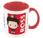Amigos Chibi Ross Taza One Size rojo/blanco