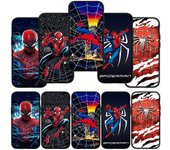 Funda para Samsung Galaxy S24 S23 iPhone 16 15 14 Xiaomi Redmi Note 13 12 11 10 Plus 9 Pro Max X XR Comics Spider Man Marvel Spiderman OPPO Huawei for Redmi Note 9S aero