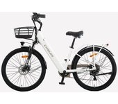 CYSUM X-city Electric Bike 250W Motor 48V10.4Ah Battery 26*1.95 inch Tires 25km/h Max Speed 80km Max Range Mechanical Disc Brake Shimano 7-speed blanco
