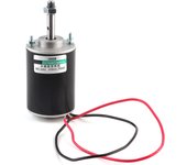 Motor de CC de imán permanente CWCCW de alta velocidad, 1224 V, 30 W, para generador de bricolaje(24 V 7000 rpm)