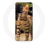 Coque pour Oppo A74 5G Bengal Race de chats dessin Animé