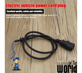 Cables de motor para accesorios Piezas de bicicleta eléctrica Cable de alimentación Cable de extensión Conector Cable de motor de bicicleta eléctrica
