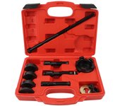 Kit de herramientas extractoras de cojinetes de rueda de 14 piezas, eficiente y multifunción para ahorrar mano de obra de 0,75 pulgadas, 1 pulgada y 25 mm.