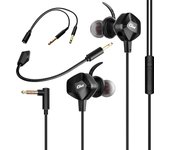 Auriculares para juegos YOLODE con cable de conversión, sonido mejorado, video de juego profundo, regalo perfecto para PS5, PS4, PS3, teléfono inteligente, PC, Nintendo Switch