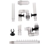 Piezas de filtro de bote para peceras, filtros externos, juego de entrada y salida para acuario, apto para filtros con tubo de 12 mm