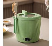 Olla eléctrica portátil de 0,8 l, antiadherente, mini olla para cocinar fideos, multifunción, ideal para el hogar y el dormitorio. 0.8L