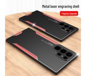 Funda protectora de aleación de aluminio avanzada para Samsung S22Plus - Funda para teléfono móvil Metal Blade S23Ultra, adecuada para hombres y mujeres. Samsung S21ultra