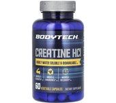 BodyTech, Creatine HCl, 750 mg, 60 veggie capsules