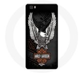 Coque pour Huawei P8 Lite Harley Davidson aigle logo