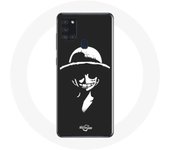 Coque Samsung Galaxy A21S One piece Manga Luffy Art