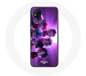 Coque pour Xiaomi Redmi 9C BTS TinyTAN Animation Affiche RM Jin Suga J-Hope Jimin V Et Jungkook Mic