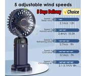 Ventilador eléctrico, aire acondicionado portátil, Mini refrigerador, ventiladores de cuello recargables para el hogar, envío gratis, cuchillas de acondicionamiento Usb de mano blanco