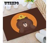Cuarto de baño Alfombra de piso Puerta de entrada Alfombra de bienvenida Baño Alfombra de piso absorbente Antideslizante Alfombra de la puerta Inicio Cocina Dormitorio Alfombra Impresión Alfombra Tapete de la puerta 40*60cm