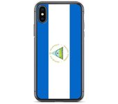 Coque Teléfono Drapeau Nicaragua - iPhone X