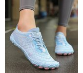 Zapatos descalzos para gimnasio, zapatos de agua profesionales para hombre y mujer, zapatos para caminar descalzos, puntera ancha, antideslizantes, transpirables, con caída cero 41