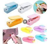 Sellador de bolsas de plástico con calor Máquina de sellado de embalaje de alimentos Clip de sellado de bolsas de refrigerio portátil Accesorios de almacenamiento de cocina Aparatos para el hogar CHINA
