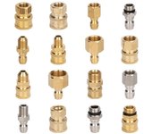 Adaptador de conector de conexión rápida para agua de jardín, limpiador de alta presión, conector S1/4 de pulgada para lanza de lavado de automóviles M14 M22