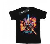 Marvel Studios Boys Guardianes de la Galaxia Vol.. Camiseta con 2 pósteres 12-13 negro