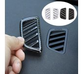Para Land Rover Range Rover Evoque L551/RR Sport -2023 ABS, embellecedor de marco de ventilación de aire acondicionado para salpicadero de coche, pegatina plata