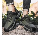 Botas para hombre, zapatillas de deporte para exteriores, zapatos para hombre, calzado informal de moda para hombre, tenis masculinos cómodos, botas, zapatillas para hombre, zapatos 39 negro