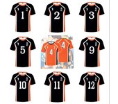 Nuevo Anime disfraz Haikyuu Hinata Shoyo 3d camiseta Karasuno High School voleibol Tops Kageyama Tobio sudadera adolescente XL
