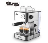 Cafetera a vapor semiautomática Espresso con leche espumada 850W1.8L15Bar