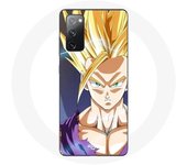 Funda para Samsung Galaxy S20 FE Manga Dragon Ball Goku Amarilla