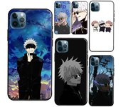 Bonita funda de anime Satoru Gojo Jujutsu Kaisen para iPhone XR X XS Max SE 7 8 Plus, funda para teléfono para iPhone 11 14 12 13 Pro Max Mini iPhone 6 6s