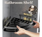 Estantes de baño, estante esquinero para ducha, soporte para almacenamiento de champú, soporte para estante de ducha negro