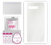 apgo Protective Skin Sticker for the back compatible with Asus ROG Phone 3, Wrap Film, Foil, Vinyl - Pattern Matte Transparent