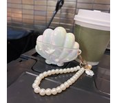 Funda protectora para AirPods Pro 2 con diseño de concha marina y colgante para AirPods 3, 2 y 1. For AirPods 1 or 2