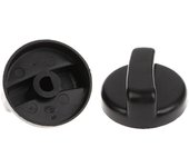 Botón de repuesto para interruptor de control de estufa de gas, mango de plástico de 8 mm, para quemador de sobremesa, 1/2/5 unidades