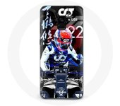Coque pour Samsung Galaxy A8 Plus Formule 1 Yuki Tsunoda pilote automobile japonais de F1