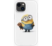 Funda iPhone 11 Minion divertido Bob