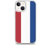 Coque iPhone - Drapeau Pays-Bas - iPhone 13 mini - Souple - Multicolore - Vertical