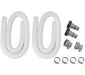 Kit de reemplazo de manguera de filtro de piscina de 1,5 pulgadas con abrazaderas adaptadoras de manguera Reemplazo de manguera de bomba de piscina