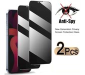 2 protectores de pantalla de privacidad para iPhone 11 12 13 14 15 Pro Max X XR XS Max 7 8 Plus Mini SE 3 2 (Edición 2022/2020) SE2 SE3 Vidrio templado antiespía For iPhone SE 2 (2020) negro