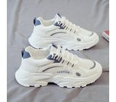 Zapatos casuales de malla transpirable para hombre, zapatos deportivos casuales de verano de malla, zapatos cómodos para correr para hombre, zapatos blancos pequeños Pops Tide 39