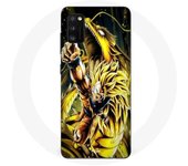 Coque Maniacase pour Samsung Galaxy A41 Son Goku Super Saiyan SSJ3 Attaque point Dragon