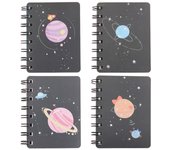 2 uds A7 cuaderno de bolsillo pequeño Mini libretas policía Bloc de notas portátil toma de notas color rosa