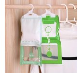 ¡Mantenga su guardarropa fresco y seco con esta bolsa deshumidificadora colgante para el hogar de 1 pieza! 1pc