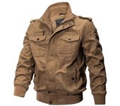 Chaqueta vaquera para hombre, chaquetas vaqueras de motocicleta a la moda, chaqueta vaquera informal informal para hombre, abrigo de abrigo para hombre M caqui