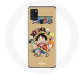 Coque Samsung Galaxy A21S One piece Manga Equipage du Chapeau de Paille