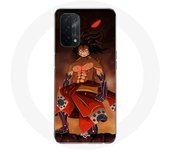 Coque pour Oppo A54 5G Luffy Gear 5 One Piece Manga