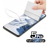 Película de hidrogel para Xiaomi Mi 13 12 11 Lite 13T 12T 11T Pro 12S Ultra 11i 12X 5G, Protector de pantalla sin vidrio, 5 uds. For Xiaomi 12T Pro puro