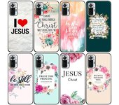 Funda de silicona para teléfono con diseño de la Biblia, Jesucristo, cristiano, para Xiaomi Redmi Note 11, 10, 9, 8 Pro, 11T, 10T, 10S, 9S, 8T, 9, 9A, 9C, 9T, color negro Redmi 8