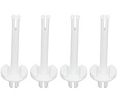 4 piezas de pasador de carrete para máquina de coser 141000516, pasador de carrete de plástico de repuesto para el hogar